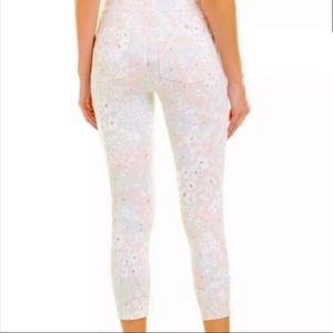 Spanx Jean-ish Ankle Blush Petal Leggings L